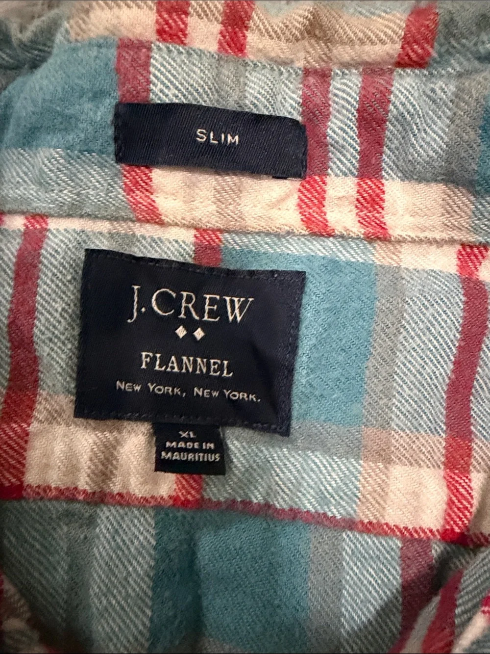 J. Crew Flannel shirt XL